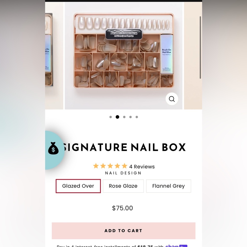 Nail reformation signature nail box